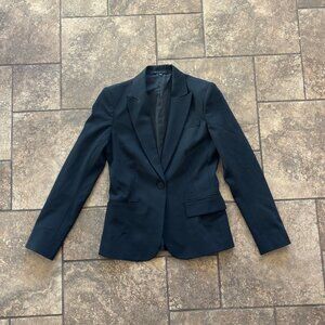 Theory Black Blazer Size 2